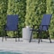 Flash Furniture Paladin Navy Outdoor Folding Patio Sling Chair, 2PK 2-TLH-SC-044-NV-GG - alternate 7